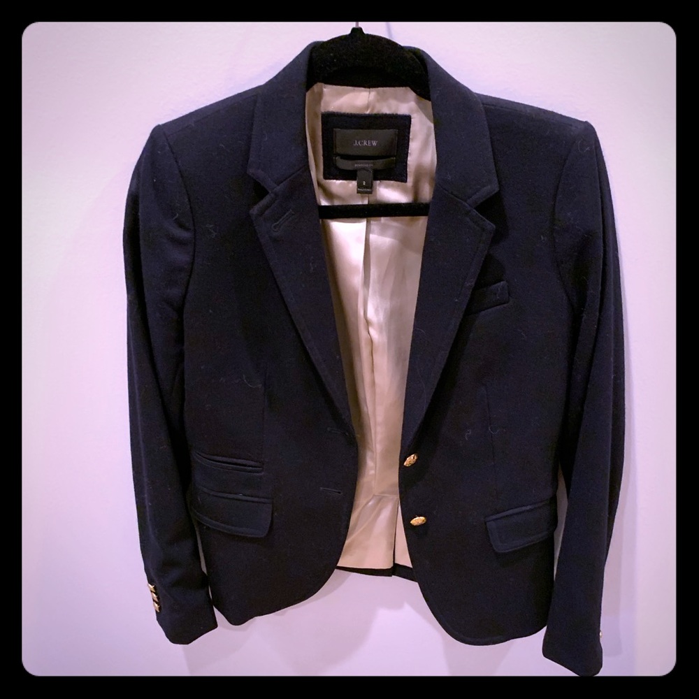 Jcrew Navy Schoolboy blazer